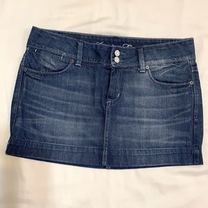 American Eagle denim mini skirt, Size 8